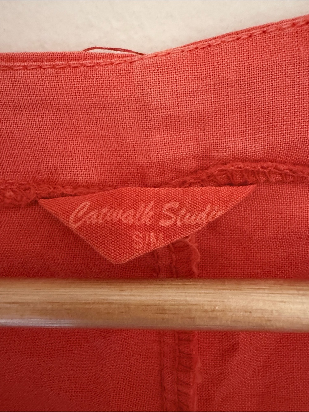 Catwalk Studio Coral Ramie Cotton Blend Lagenlook Tunic Top Dress Pockets S/M - Picture 6 of 8